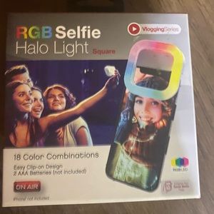 Rgb selfie halo light new